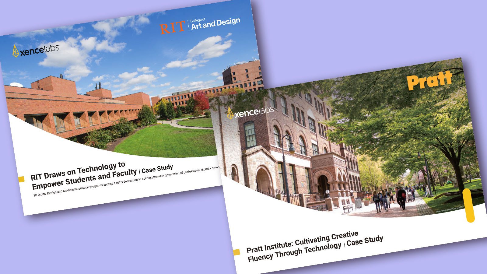 RIT and Pratt higher education case studies